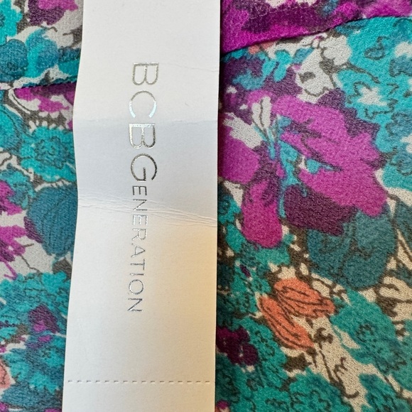 BCBGeneration Floral Mini Skirt - Picture 6 of 8